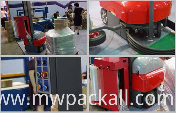 Hot new products stretch film smart robot mobile wrapping machine/Robot Stretch Wrapping Machinery Robot Pallet Wrapper